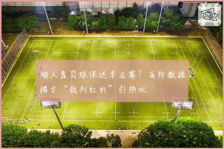 湖人靠罚球保送季后赛？高阶数据揭示“裁判红利”引热议